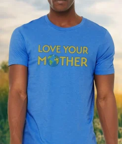 Online Nayked Apparel Ridiculously Soft Heather Sueded Graphic Tee | Love Your Mother
