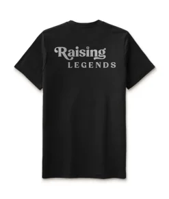 Clearance Nayked Apparel Ridiculously Soft Heather Sueded Graphic Tee | Raising Legends