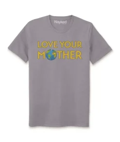 Discount Nayked Apparel Ridiculously Soft Heather Sueded Graphic Tee | Love Your Mother