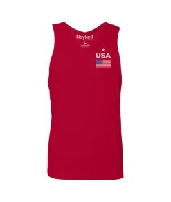 Outlet Nayked Apparel Ridiculously Soft Men'S Big Usa Graphic Tank