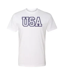 Discount Nayked Apparel Ridiculously Soft Men'S Usa Text Shirt