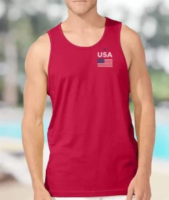 Clearance Nayked Apparel Ridiculously Soft Men'S Usa Graphic Tank