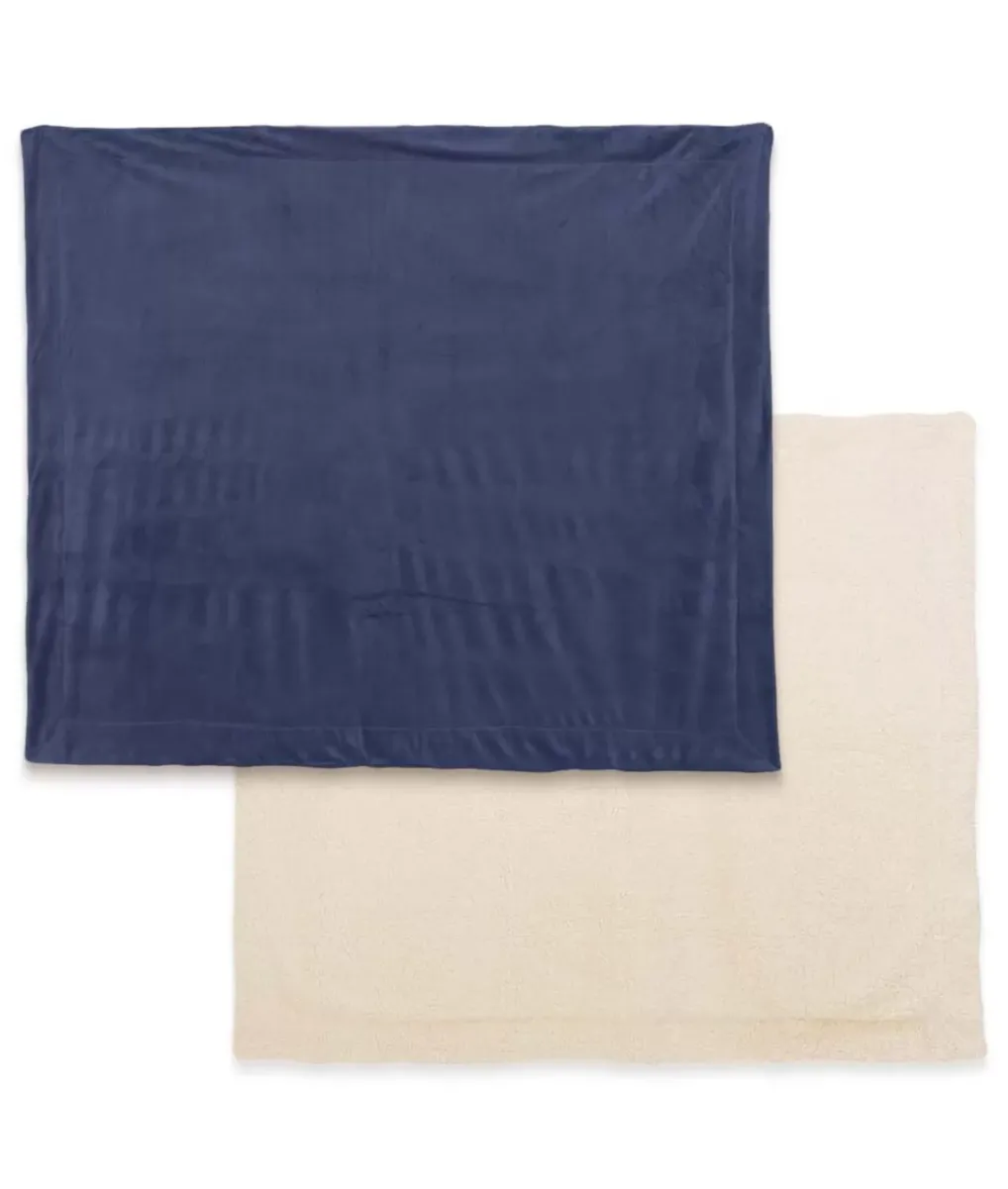 New Nayked Apparel Ridiculously Soft Micro Mink Faux Sherpa Blanket