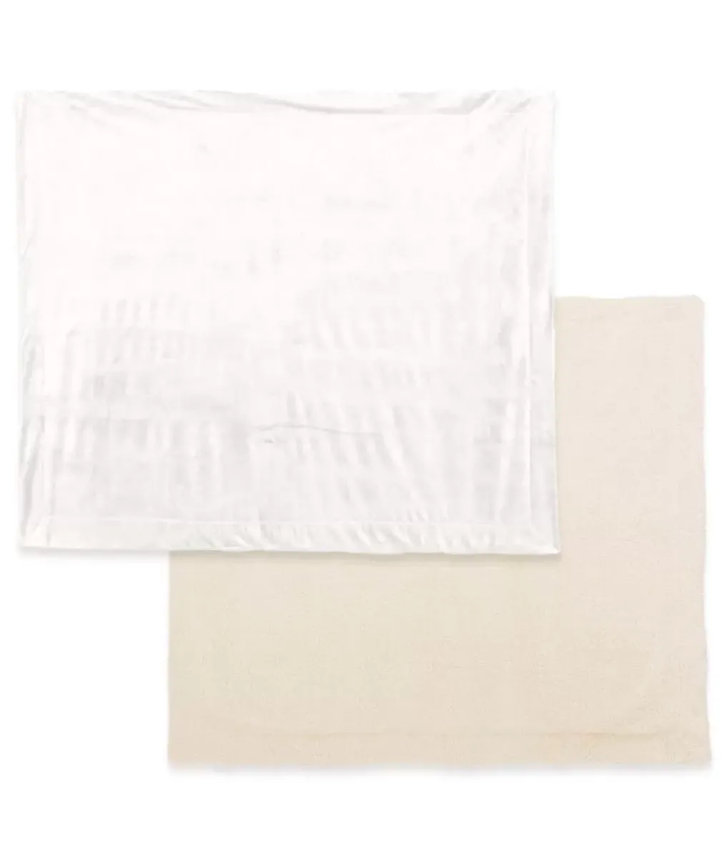 New Nayked Apparel Ridiculously Soft Micro Mink Faux Sherpa Blanket