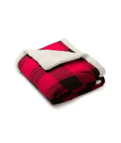 Discount Nayked Apparel Sherpa Flannel Blanket