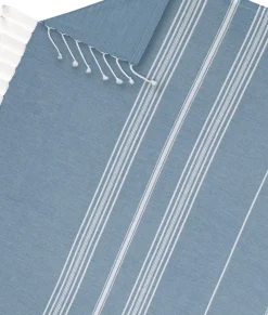 Best Nayked Apparel Soft Striped Summer Throw