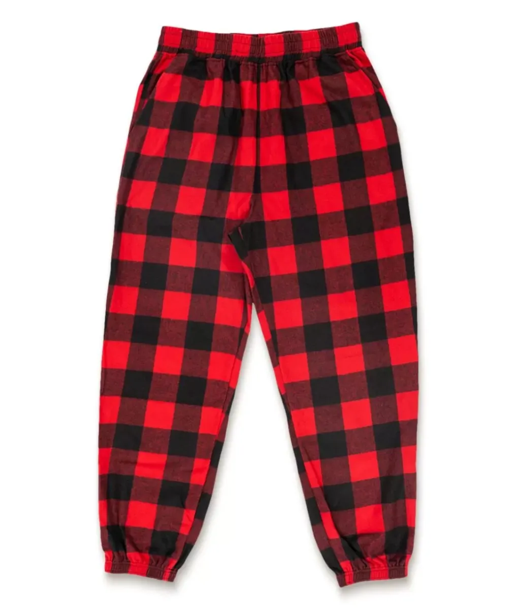 New Nayked Apparel Soft Unisex Flannel Jogger With Pockets