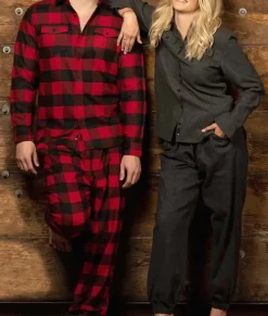 New Nayked Apparel Soft Unisex Flannel Jogger With Pockets