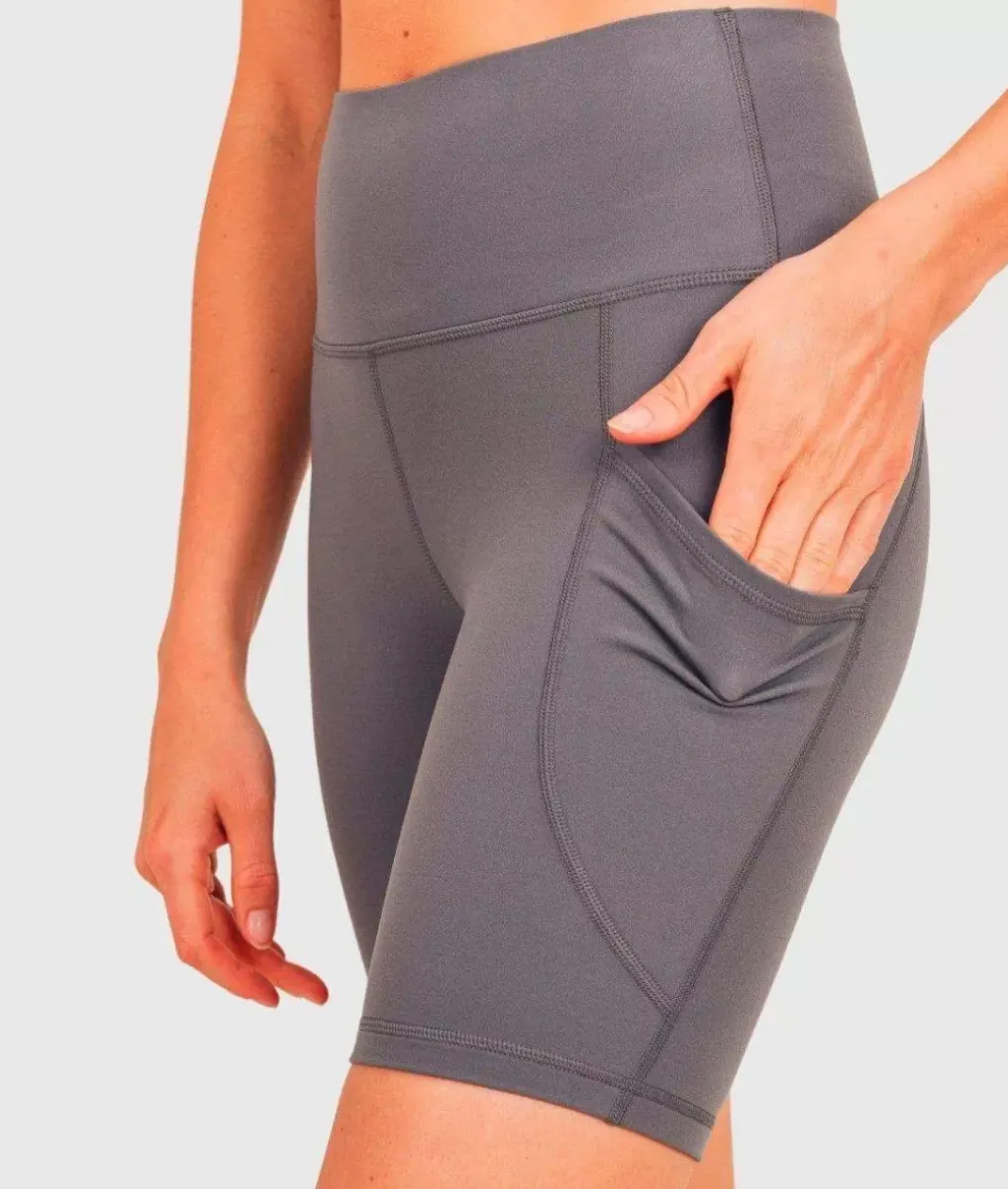 Best Nayked Apparel Specialty Band Essential Lycra Highwaist Biker Shorts/Discontinued