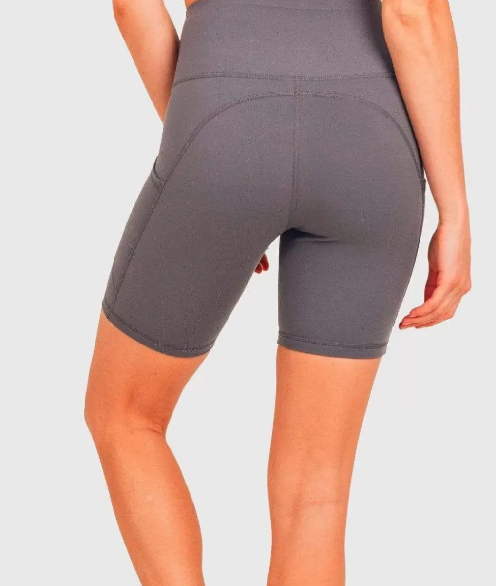 Best Nayked Apparel Specialty Band Essential Lycra Highwaist Biker Shorts/Discontinued