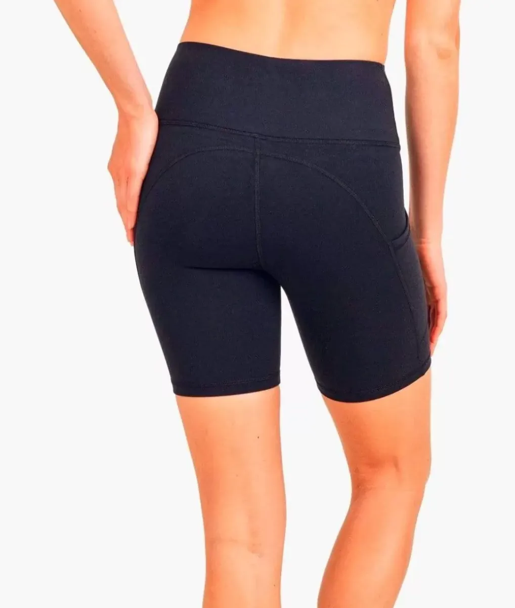 New Nayked Apparel Specialty Band Essential Lycra Highwaist Biker Shorts/Discontinued