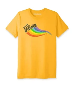 Fashion Nayked Apparel Unisex Ridiculously Soft Lightweight Graphic T-Shirt | Proud Of My Family