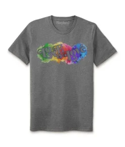 Hot Nayked Apparel Unisex Ridiculously Soft Lightweight Sueded Graphic T-Shirt | Love Is Love