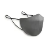 Outlet Nayked Apparel Water Repellent All-Day Multi-Layer Cloth Washable Face Covering Mask Graphite