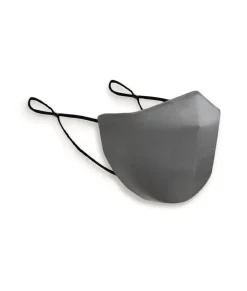 Outlet Nayked Apparel Water Repellent All-Day Multi-Layer Cloth Washable Face Covering Mask Graphite