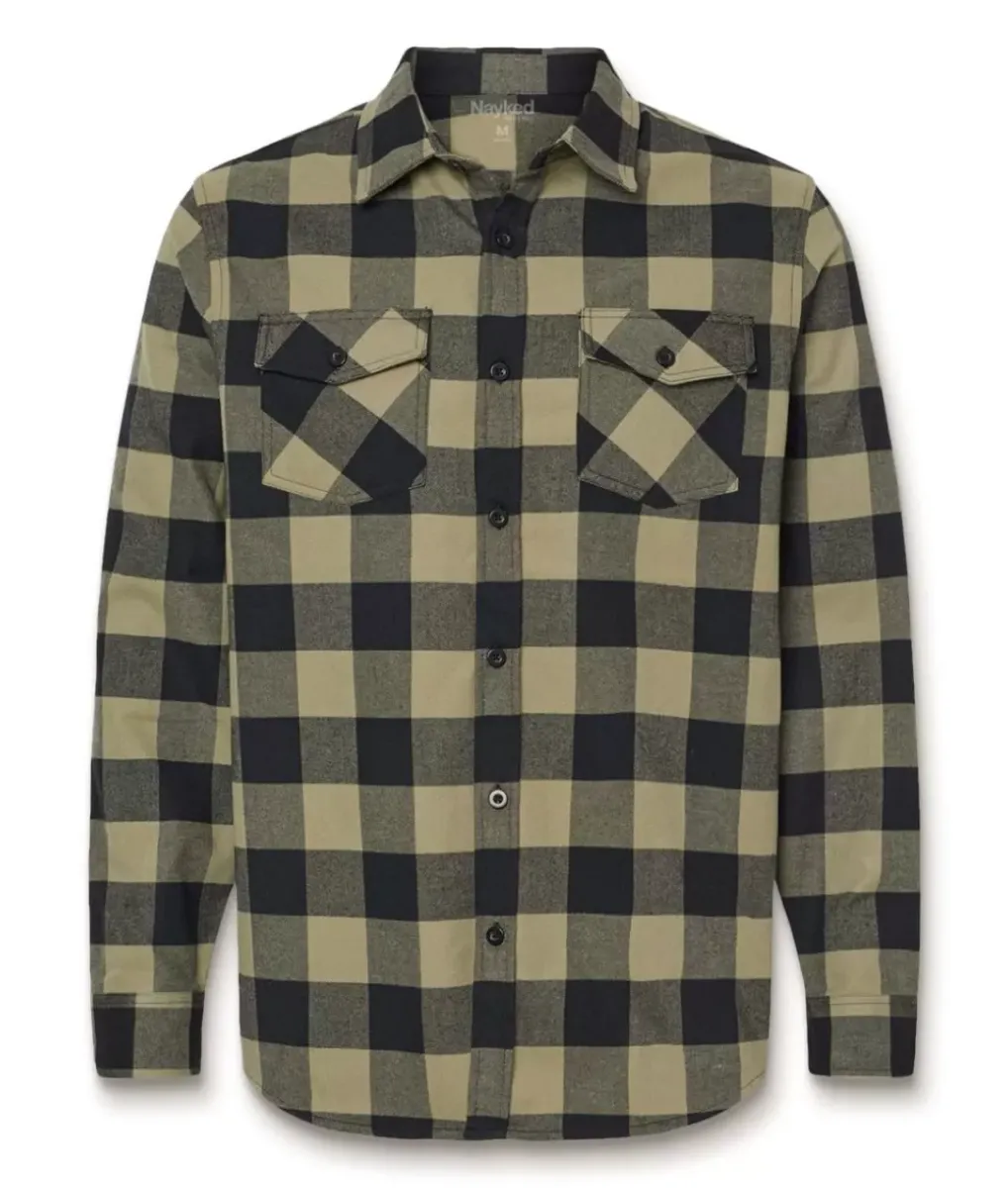 Online Nayked Apparel Women'S Boyfriend Classic Flannel Shirt