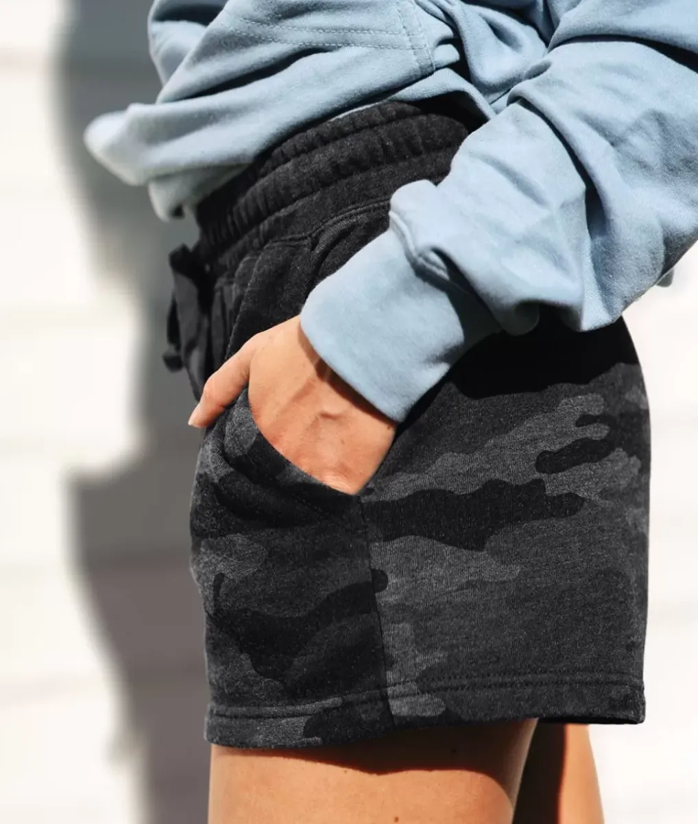 Outlet Nayked Apparel Women'S California Wave Wash Sweatshorts