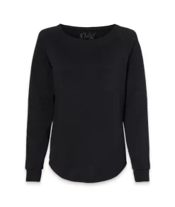 Best Nayked Apparel Women'S California Wave Wash Crewneck Sweatshirt