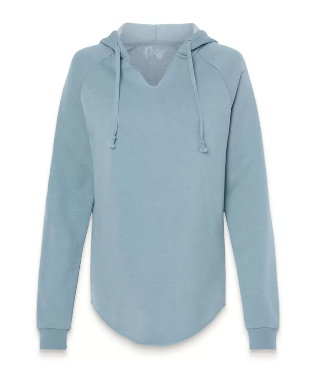 Best Nayked Apparel Women'S California Wave Wash Hoodie