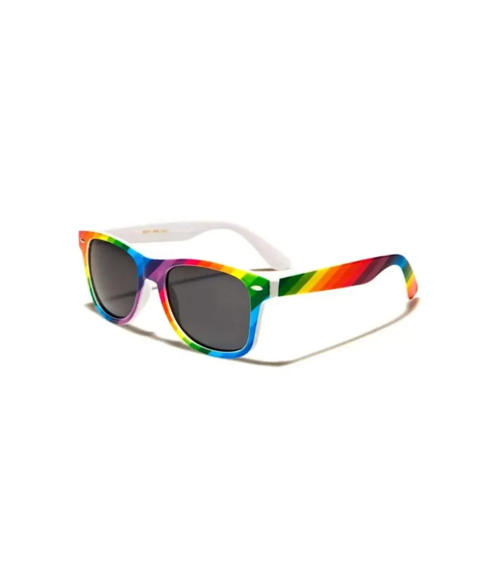 Outlet Nayked Apparel Women'S Classic Retro Sunglasses With Uv Protection, Lifetime Guarantee Rainbow