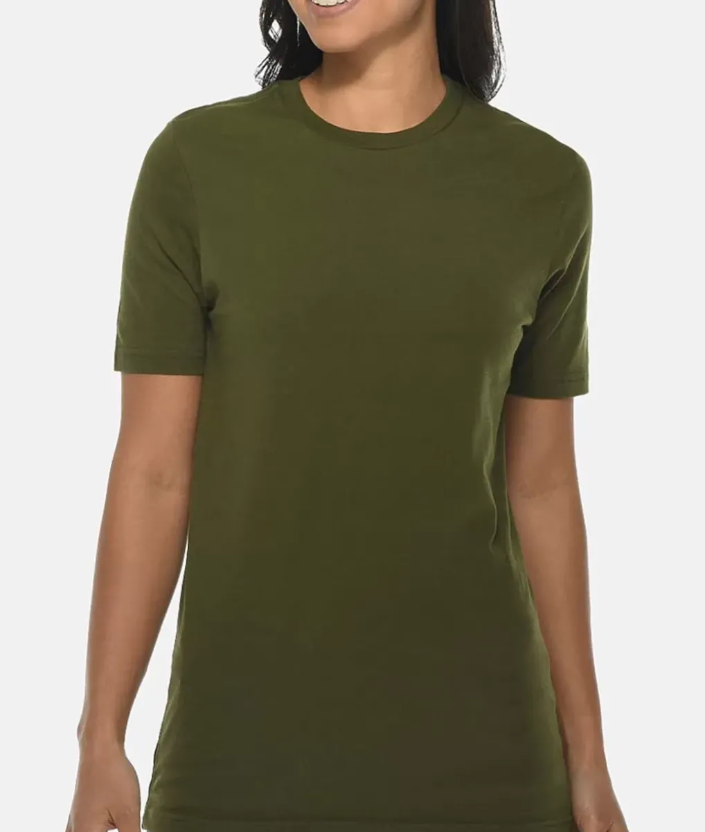 Online Nayked Apparel Women'S Deluxe Oversized 100% Cotton T-Shirt