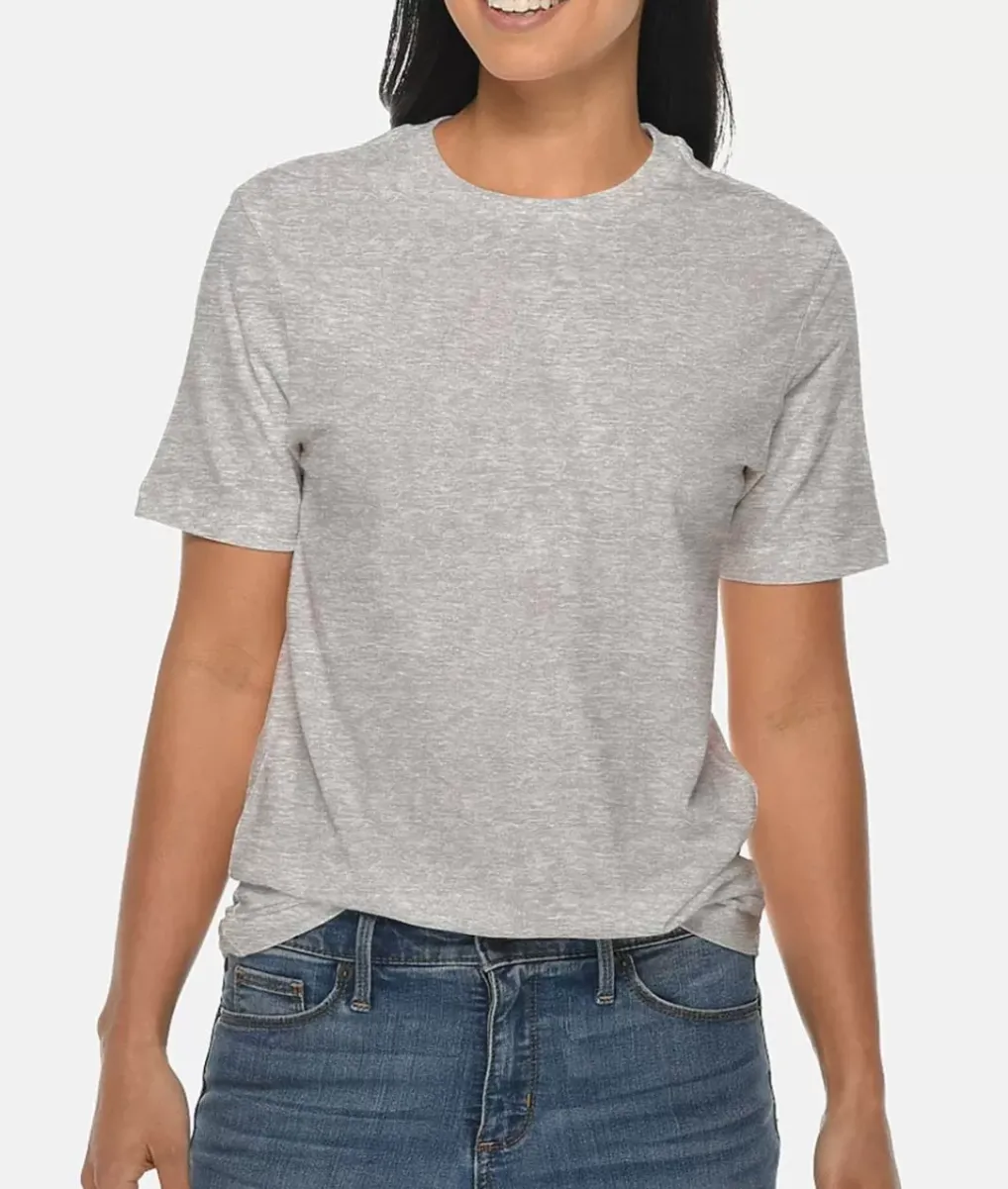 Online Nayked Apparel Women'S Deluxe Oversized 100% Cotton T-Shirt
