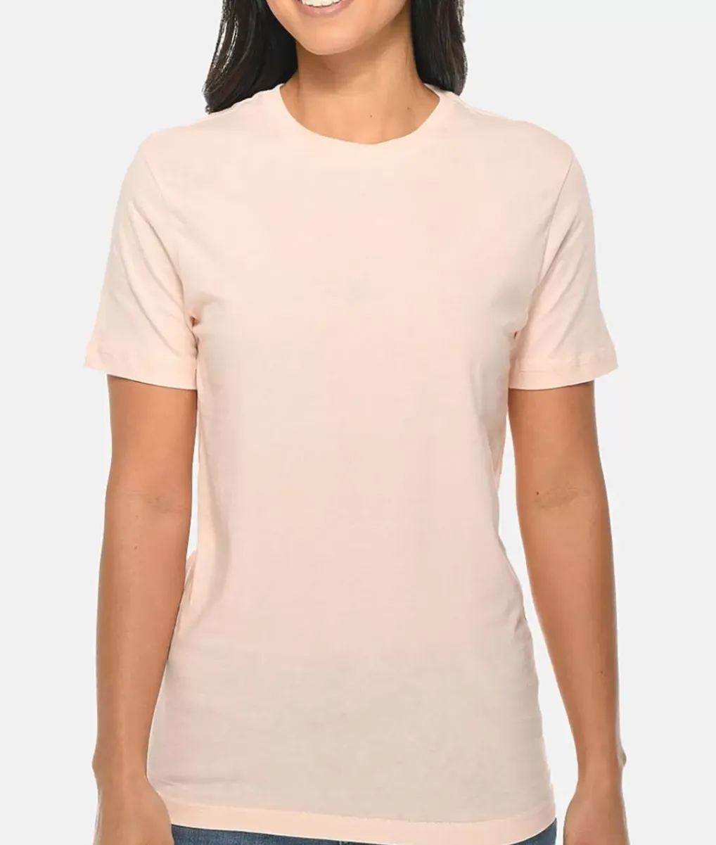 New Nayked Apparel Women'S Deluxe Oversized 100% Cotton T-Shirt