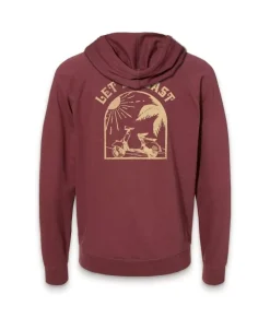 Discount Nayked Apparel Women'S French Terry Full-Zip Graphic Hoodie | Let'S Coast