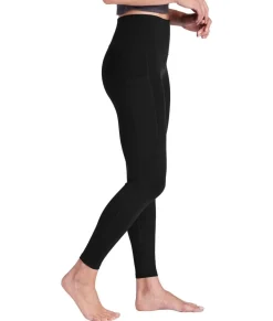 Sale Nayked Apparel Women'S High Waist Pocketed Athleisure Leggings Black