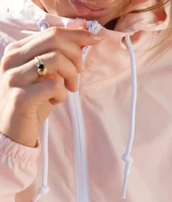 Best Nayked Apparel Women'S Lightweight Pullover Cropped Windbreaker