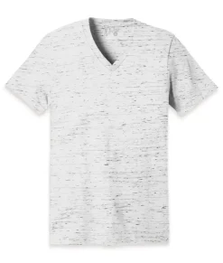 Sale Nayked Apparel Women'S Marbled Jersey V-Neck T-Shirt