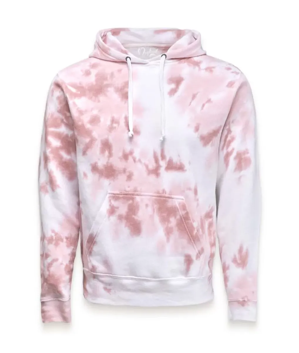New Nayked Apparel Women'S Oversized Soft Washed Tie Dye Fleece Hoodie