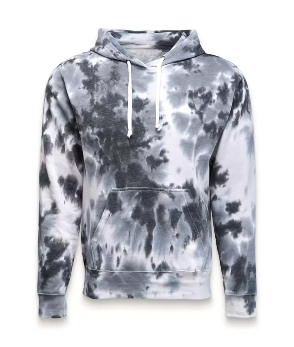 New Nayked Apparel Women'S Oversized Soft Washed Tie Dye Fleece Hoodie
