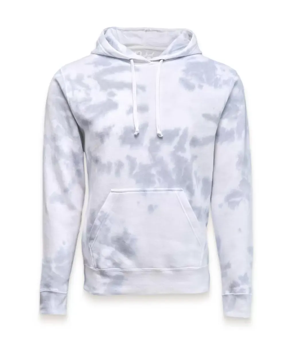 New Nayked Apparel Women'S Oversized Soft Washed Tie Dye Fleece Hoodie