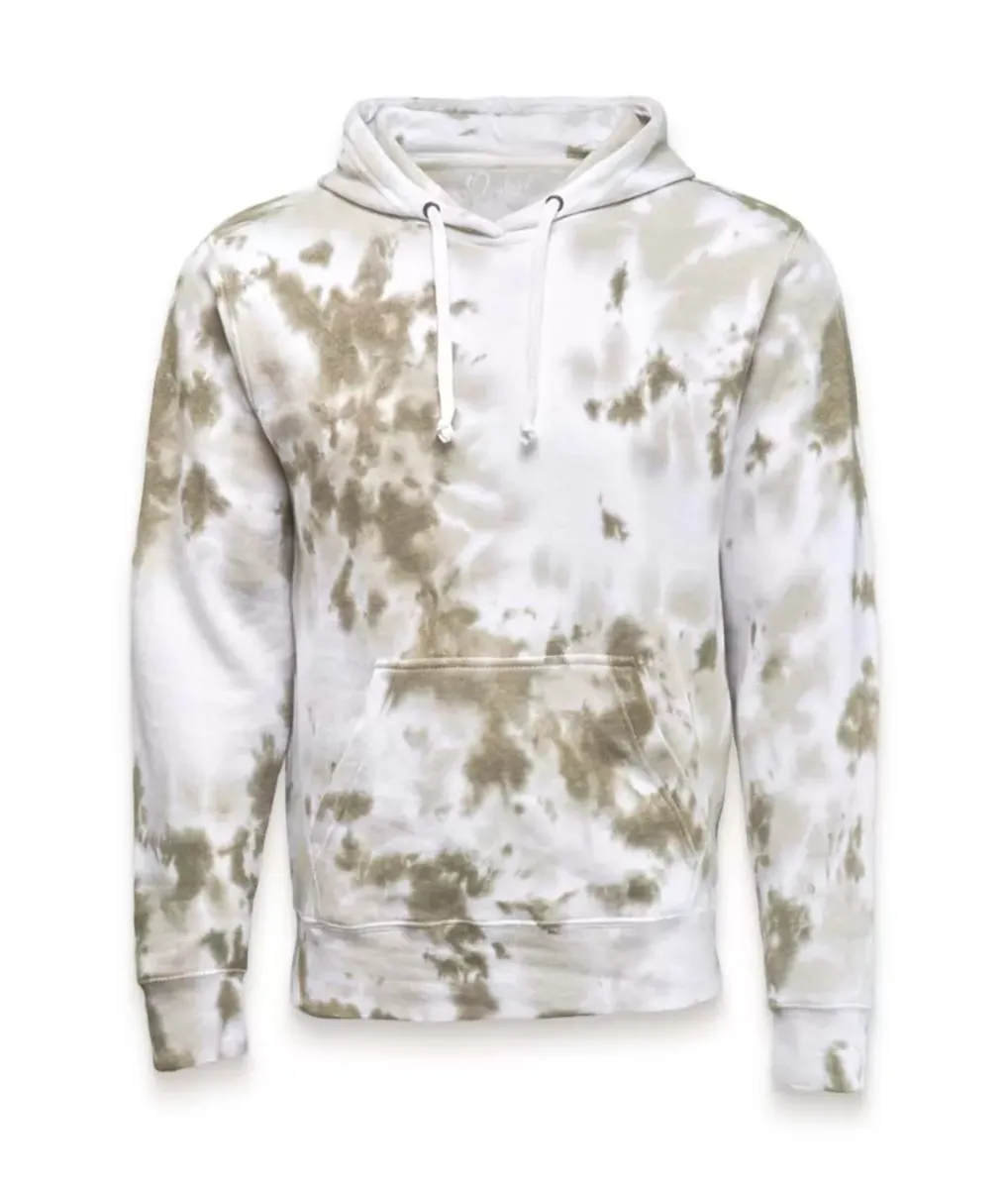 New Nayked Apparel Women'S Oversized Soft Washed Tie Dye Fleece Hoodie
