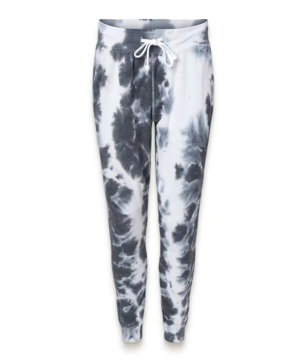 Outlet Nayked Apparel Women'S Oversized Soft Washed Tie Dye Fleece Joggers