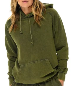 Sale Nayked Apparel Women'S Oversized Vintage Fleece Raglan Hoodie