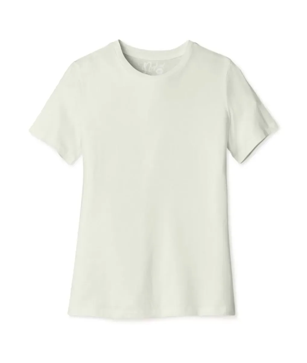Clearance Nayked Apparel Women'S Ridiculously Soft Relaxed Fit 100% Cotton T-Shirt | New Arrival Colors