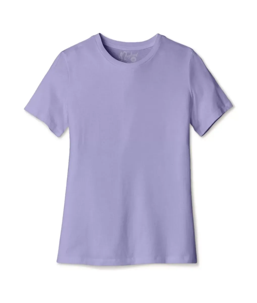 Clearance Nayked Apparel Women'S Ridiculously Soft Relaxed Fit 100% Cotton T-Shirt | New Arrival Colors