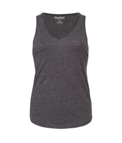 New Nayked Apparel Women'S Ridiculously Soft Lightweight Flowy V-Neck Tank Top