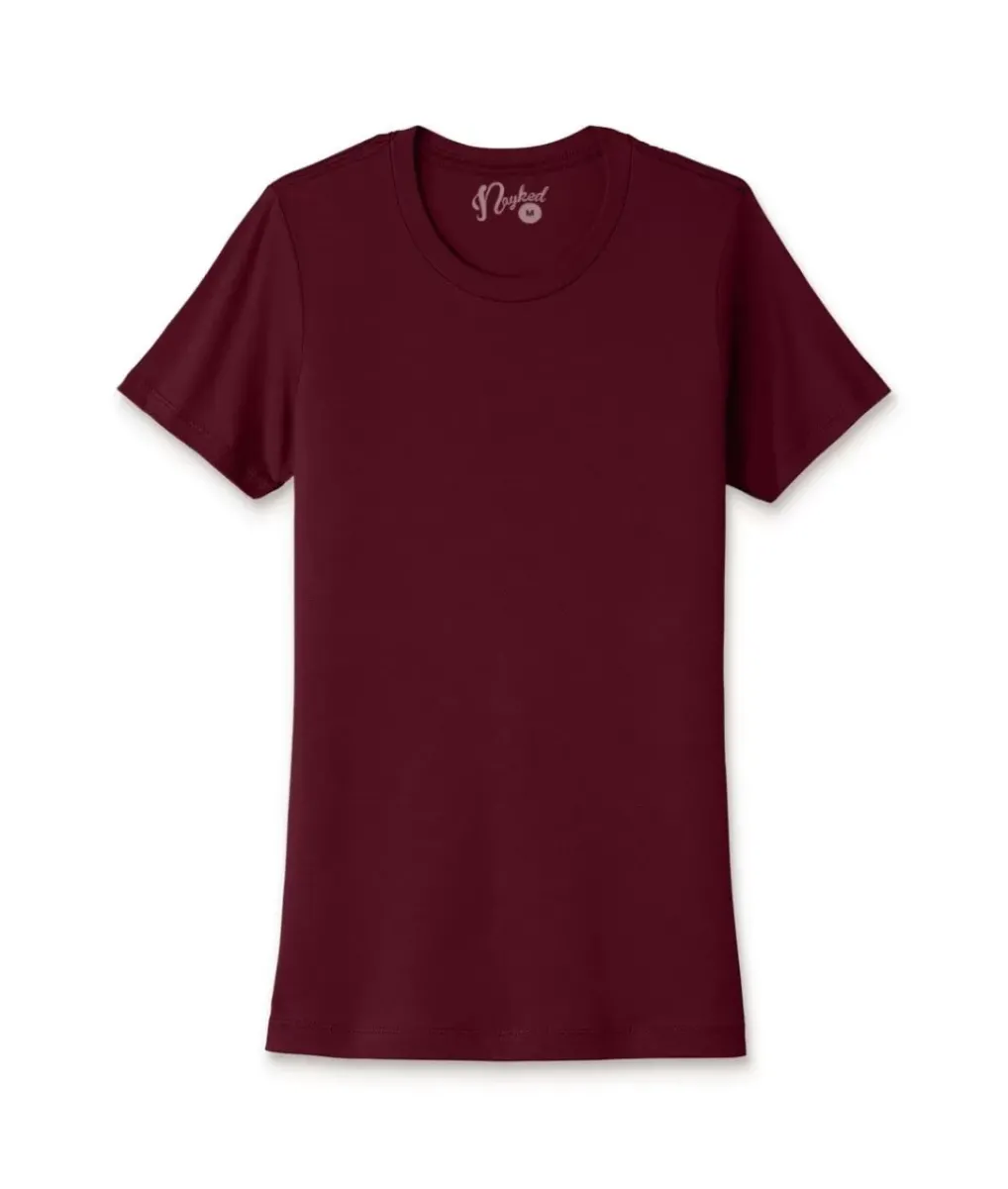 Outlet Nayked Apparel Women'S Ridiculously Soft Boyfriend Crew T-Shirt | New Arrival Colors
