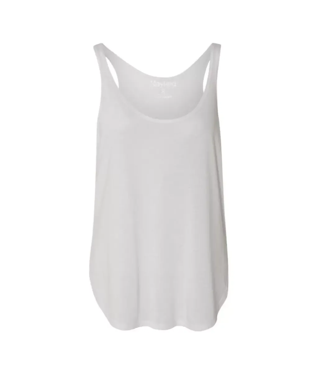 Hot Nayked Apparel Women'S Ridiculously Soft Lightweight Flowy Tank Top With Side Slits