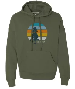 Fashion Nayked Apparel Women'S Ridiculously Soft Graphic Oversized Pullover Sweatshirt | Take A Hike