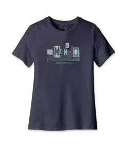 Hot Nayked Apparel Women'S Ridiculously Soft Midweight Graphic Tee | License Plate Art: Mom