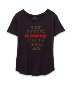 Outlet Nayked Apparel Women'S Ridiculously Soft Vintage Oversized Graphic Tee | Mommy