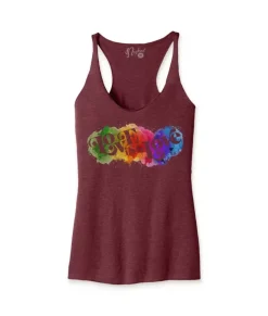 Hot Nayked Apparel Women'S Ridiculously Soft Lightweight Graphic Racerback Tank | Love Is Love