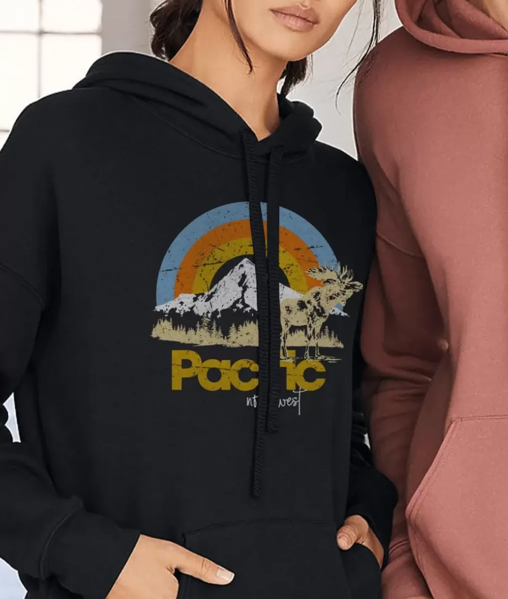 Discount Nayked Apparel Women'S Ridiculously Soft Graphic Oversized Pullover Sweatshirt | Pacific Northwest