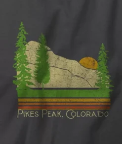 Sale Nayked Apparel Women'S Ridiculously Soft Graphic Tee | Pike'S Peak