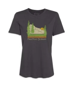 Sale Nayked Apparel Women'S Ridiculously Soft Graphic Tee | Pike'S Peak