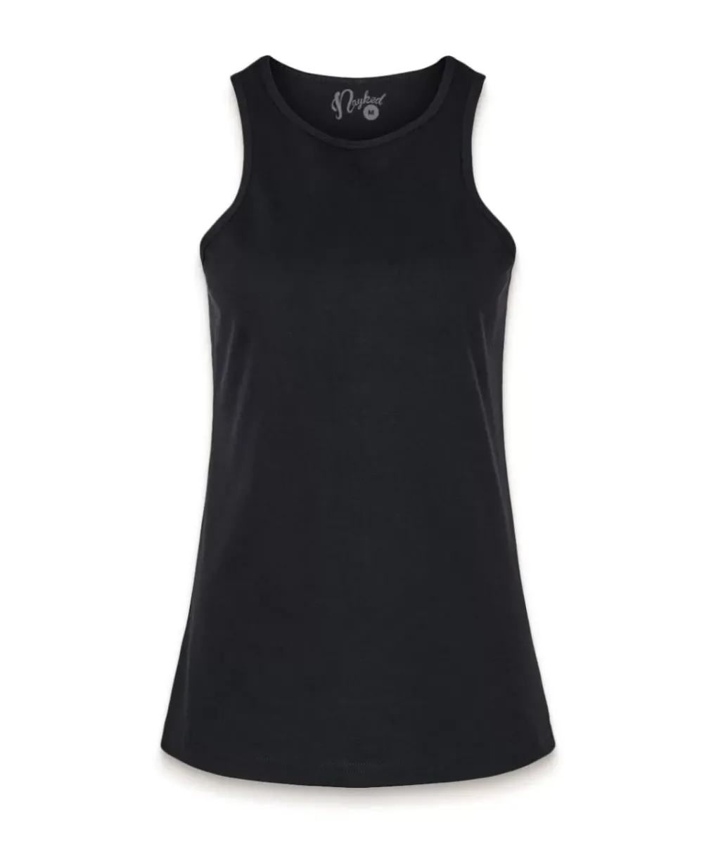 Discount Nayked Apparel Women'S Ridiculously Soft Recycled Racerneck Tank